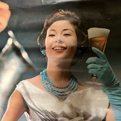 サッポロビールのポスターの画像