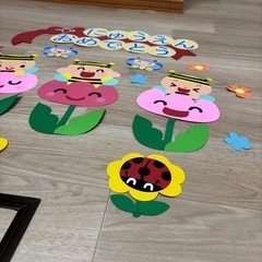 【決まりました】保育　環境壁面　春（ミツバチ）の画像
