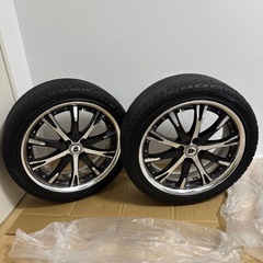 WORK SCHART SC4 17インチ タイヤホイールセットの画像