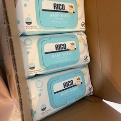 お譲り先決定しました！！　リコ　お尻拭き　おしり拭き　RICO Baby wipes コストコの画像