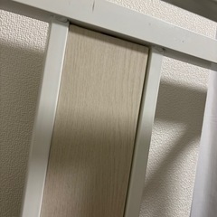 ニトリダブルベッドフレーム【マットレスなし】の画像