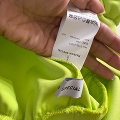 【少し汚れアリ】MAISON SPECIAL/メゾンスペシャル/カットソーの画像