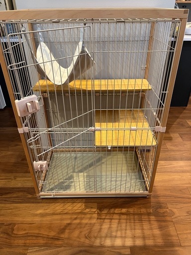 キャットケージ ハンモック付き