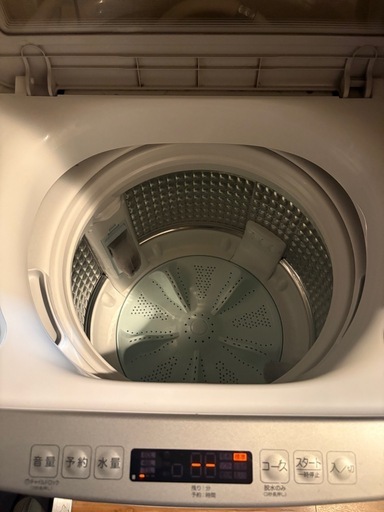 【美品】Haier 7.5kg 洗濯機 インバーター搭載 動作確認済／大阪市内　配達可能(料金相談)