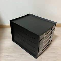 収納ボックス　書類整理の画像
