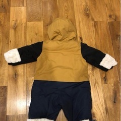 ブランシェス　ジャンプスーツ　カバーオール　防寒　80cmの画像