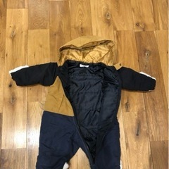 ブランシェス　ジャンプスーツ　カバーオール　防寒　80cmの画像