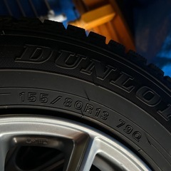 ２７日迄連載☆①155-80-13・タイヤホイール・４本セット☆の画像