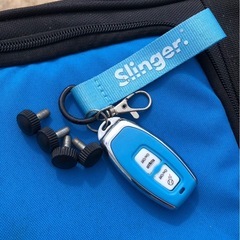 🎾【美品】テニス球出し機 充電式 、Slinger Bag スリンガーバッグの画像