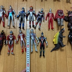 ウルトラマン　ソフビ　フィギュア　人形　ゼロ　の画像