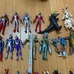 ウルトラマン　ソフビ　フィギュア　人形　ゼロ　の画像
