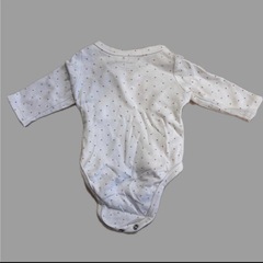 H&M ドット柄上下セット　新生児の画像