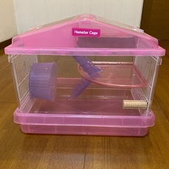 アイリスオーヤマ ハムスターハウス  PHSC-411 ピンクの画像