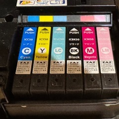 EPSON エプソン　複合機プリンタースキャナー　EP-804A ジャンク　6色インクの画像