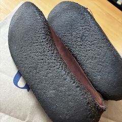 クラークス ナタリー ブラウン レザー Clarksの画像