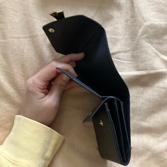 財布BLACKハートの画像