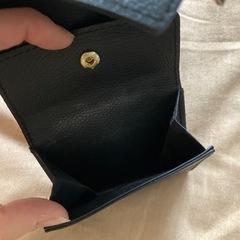 財布BLACKハートの画像
