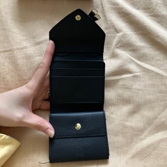 財布BLACKハートの画像