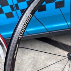 SHIMANO  700c 　前輪ホイールの画像