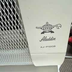 パネルヒーター AJ-P100B 2018年製 暖房器具の画像