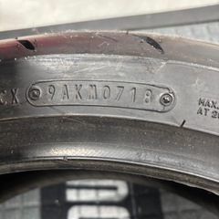 ダンロップ　　120/190 タイヤセットの画像