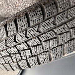 スタッドレスタイヤ　ホイール付き　4本　155/65R14の画像
