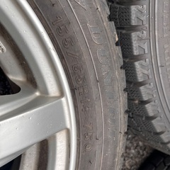 スタッドレスタイヤ　ホイール付き　4本　155/65R14の画像