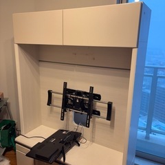 壁掛け風大型テレビボードの画像