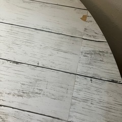 IKEA　拡張式　丸形&楕円形　 ダイニングテーブルの画像