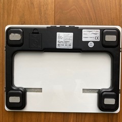 コンパクト体重計の画像