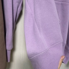 GU パーカー　メンズ　M&XL 裏起毛パーカーの画像