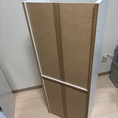 ホワイト4段カラーボックスの画像