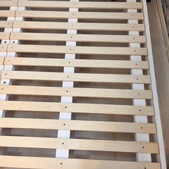 ダブルベッドフレーム(高さ変更可能)の画像