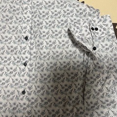 BURBERRY BLACK LABEL【美品】Bロゴ 長袖シャツ 花 総柄の画像