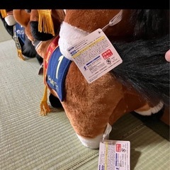 サラブレッドコレクション競走馬ふわふわビッグぬいぐるみの画像
