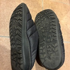 SUBU ウィンターサンダル 黒 サイズ(2/Lサイズ(26-27.5cm)の画像