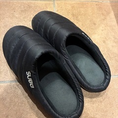 SUBU ウィンターサンダル 黒 サイズ(2/Lサイズ(26-27.5cm)の画像