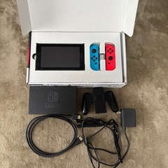 Switch本体周辺ケーブルの画像