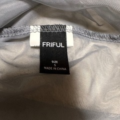 FRIFUL Sサイズ シースルートップス
の画像