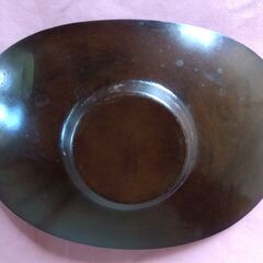 煎茶道具　銅製　茶托　小判模様　4客　黄銅宣徳の画像