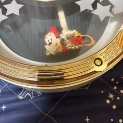 ディズニー音楽機能付掛け時計の画像