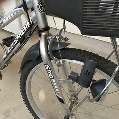 22インチ 子ども用 自転車 中古品 サビ有の画像