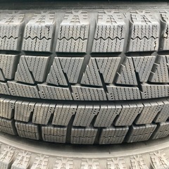 BRIDGESTONE 165/65R14 24年製　スタッドレスタイヤ　バリ山　バリ溝の画像