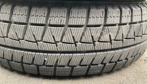 【お取引決まりました】BRIDGESTONE 165/65R14 24年製　スタッドレスタイヤ　バリ山　バリ溝