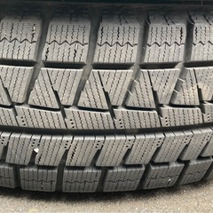 BRIDGESTONE 165/65R14 24年製　スタッドレスタイヤ　バリ山　バリ溝の画像