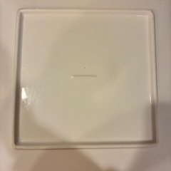 白色　四角プレートおおざら大皿の画像
