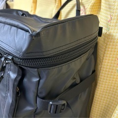 THE NORTH FACE ブラックリュックの画像