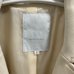 MERCURYDUOのスエード調ライダースジャケットの画像