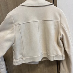 MERCURYDUOのスエード調ライダースジャケットの画像