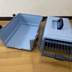 ペット用ゲージ（ハードとソフトのセット）
の画像